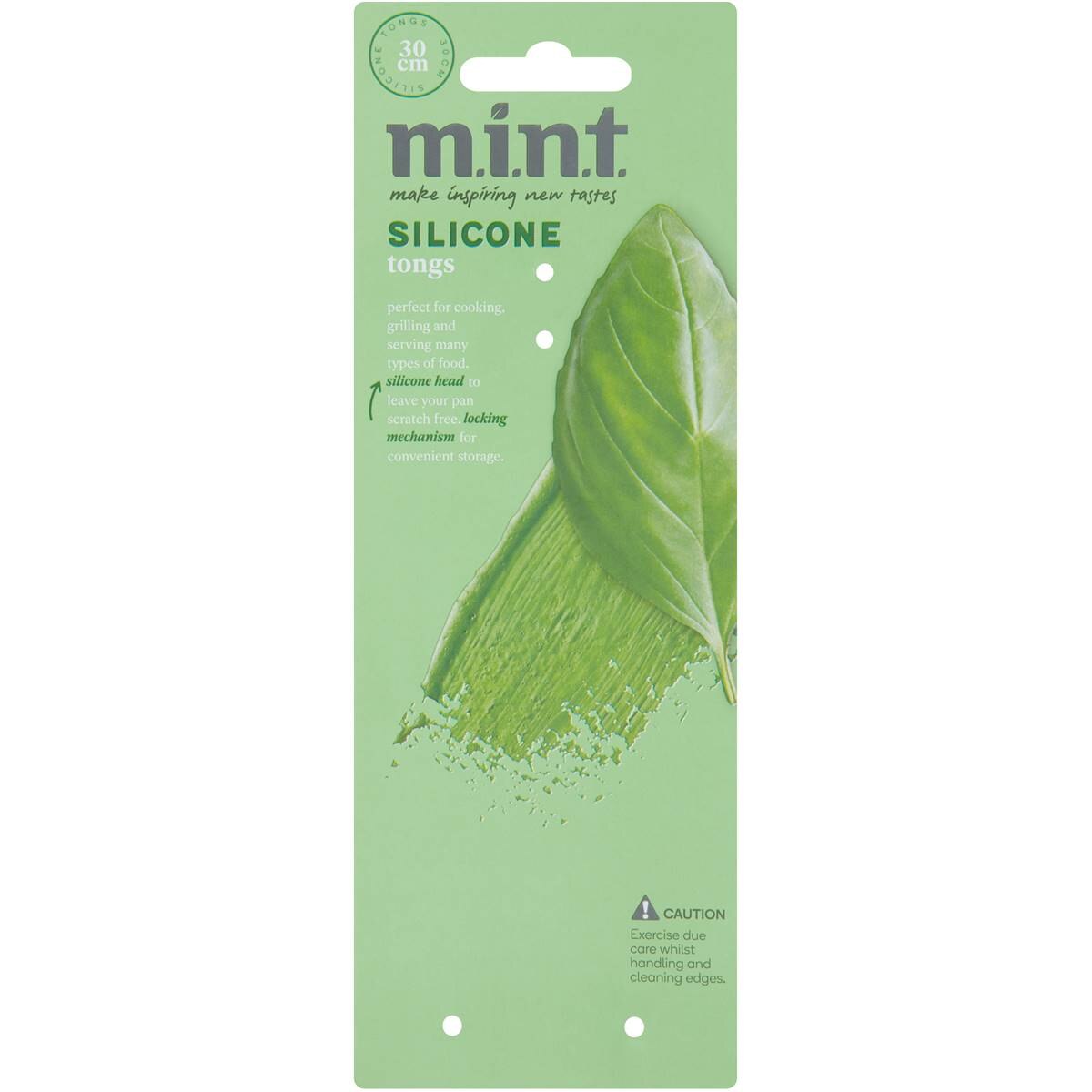 MINT Silicone Tongs 30cm Each