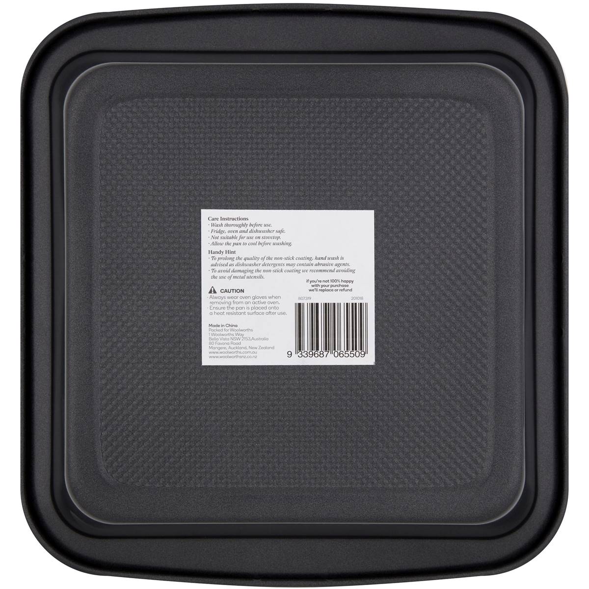 MINT Non-Stick Coating Square Cake Pan Each