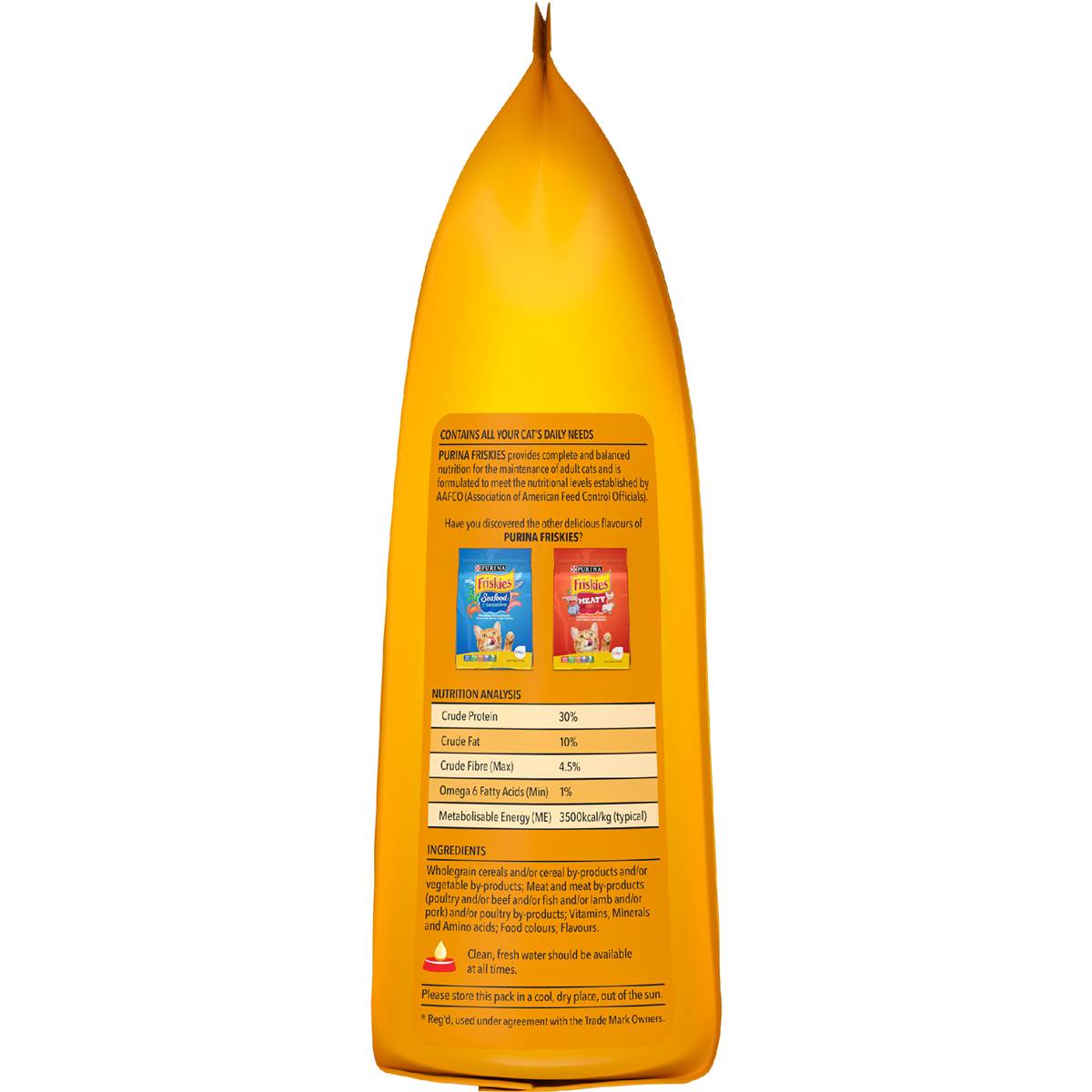 Friskies Adult 7 Dry Cat Food Adult Cat Food 2.5kg