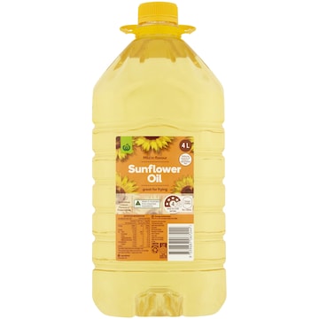 Woolworths Sunflower Oil 4L