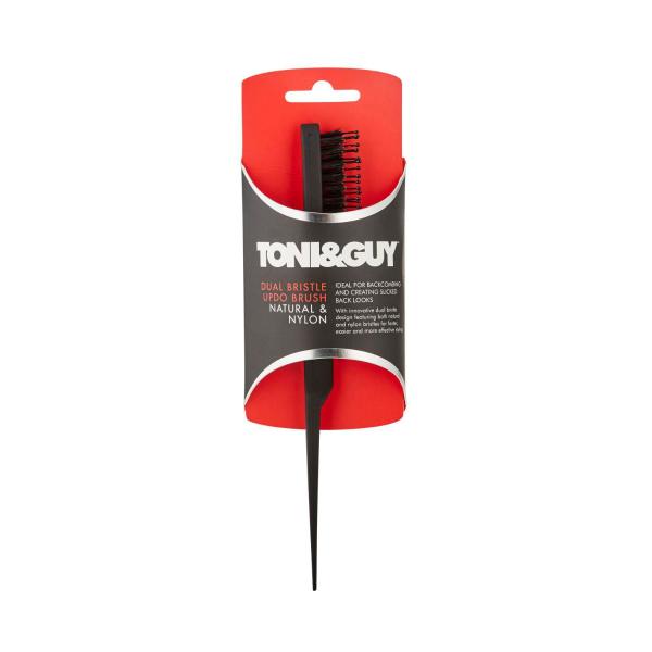 TONI & GUY DUAL BRISTLE UP DO BRUSH NATURAL & NYLON