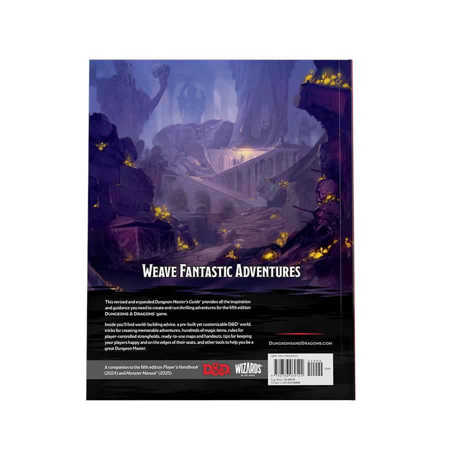 Dungeons & Dragons: Dungeon Masters Guide 2024 (Hard Cover)