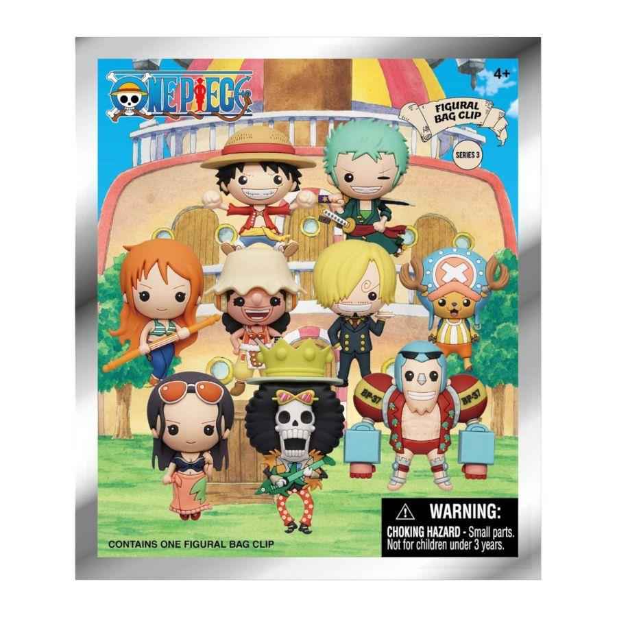 One Piece - 3D PVC Bag Clip Series 3 (Blind Bag)