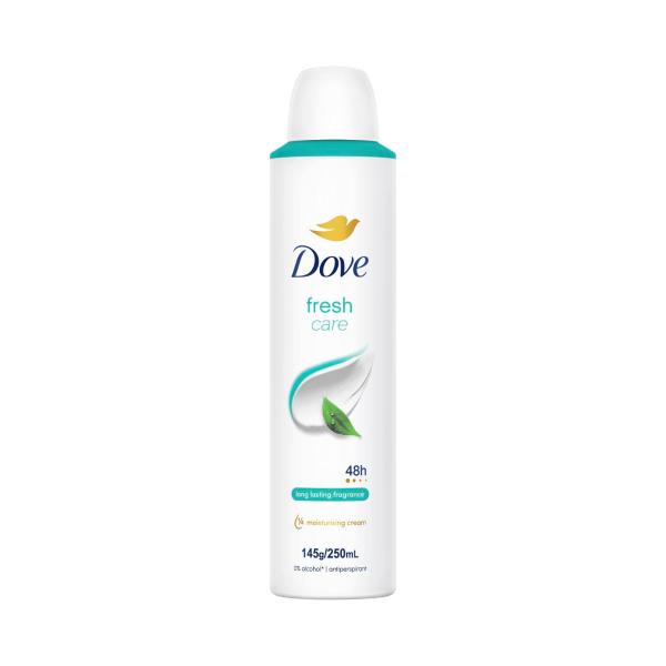 DOVE WOMEN DEODORANT 48HR AEROSOL FRESH 250ML