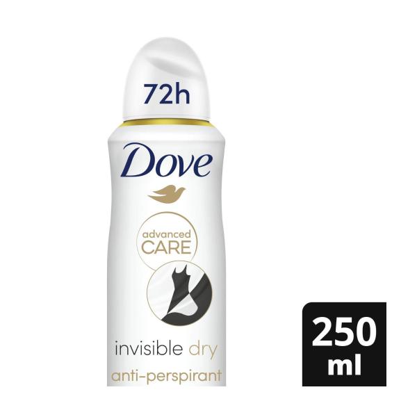 Advanced Antiperspirant Aerosol Deodorant Invisible Dry