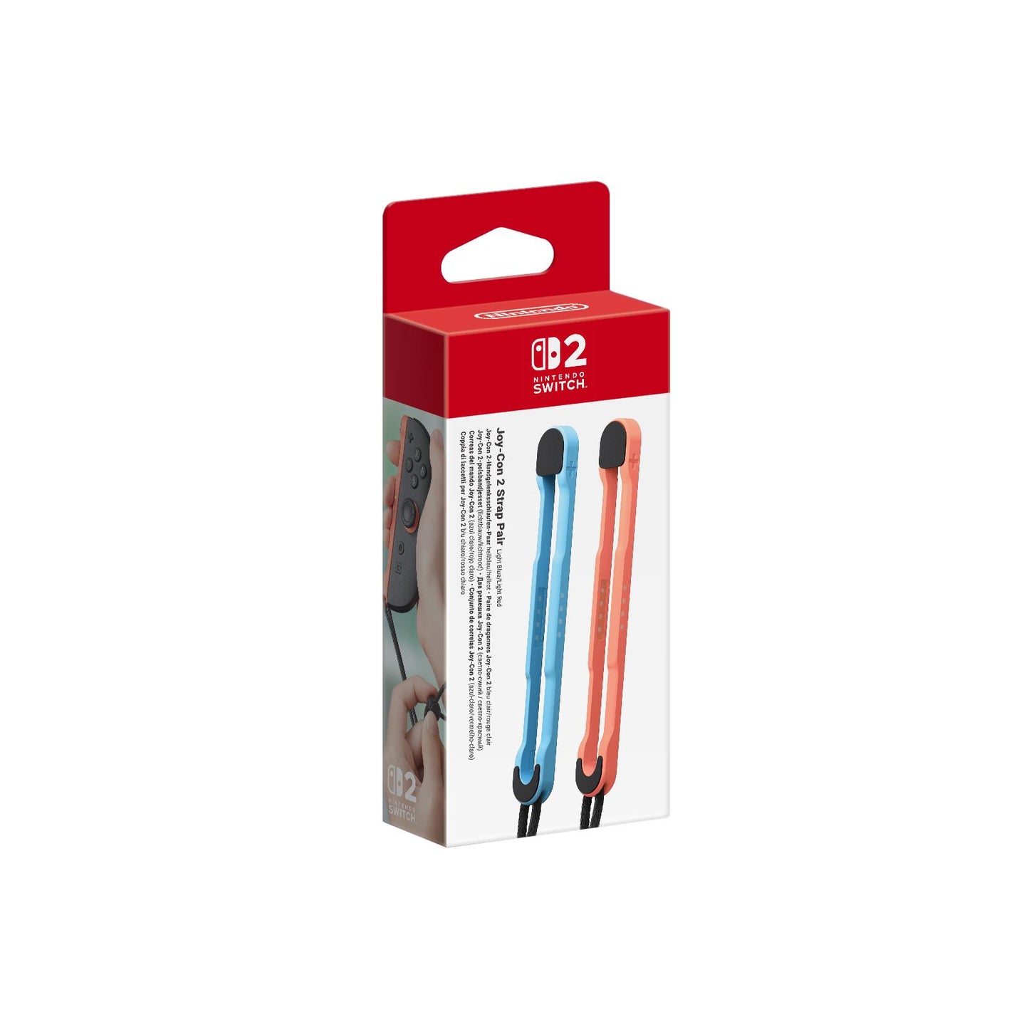 Nintendo Switch 2 Joy-Con 2 Strap Pair - Light (Blue/Red)