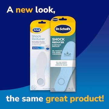 Scholl Shock Reducer Shoe Base Insoles each