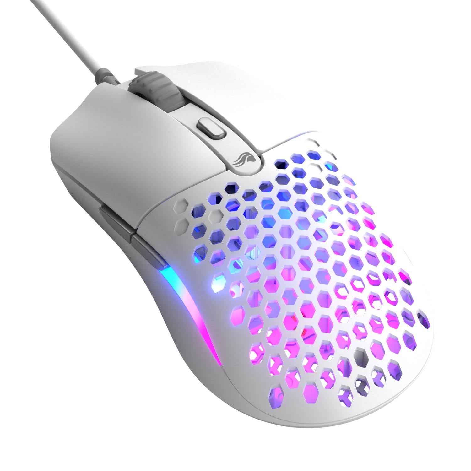 Glorious Model O Eternal RGB Wired Gaming Mouse (White)