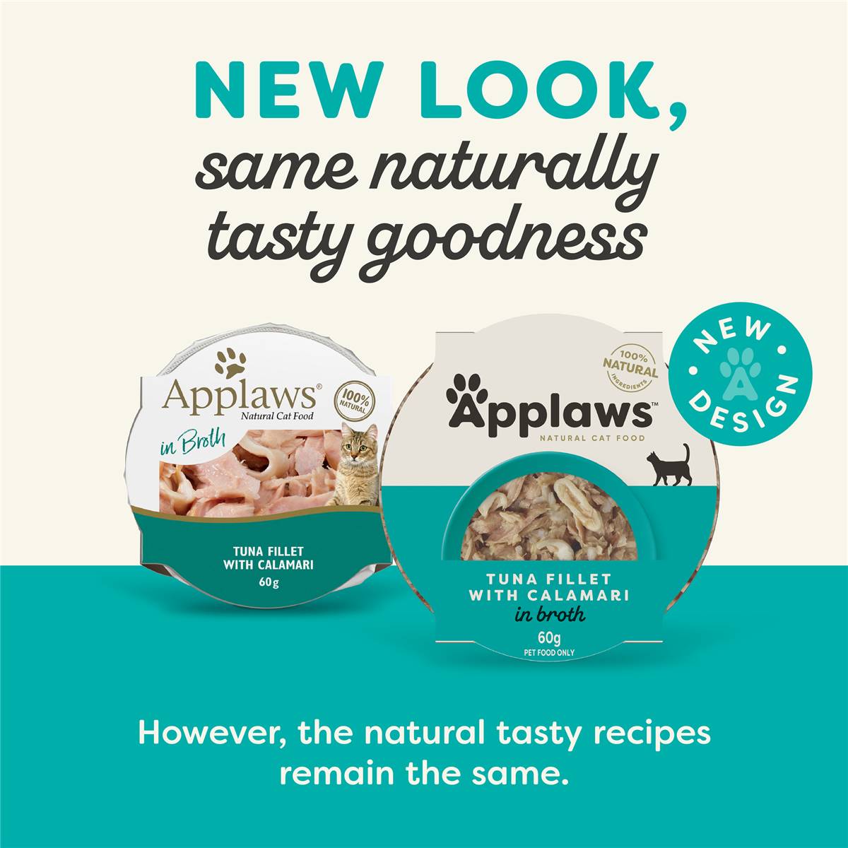 Applaws Cat Pot Tuna & Calamari Wet Cat Food 60g