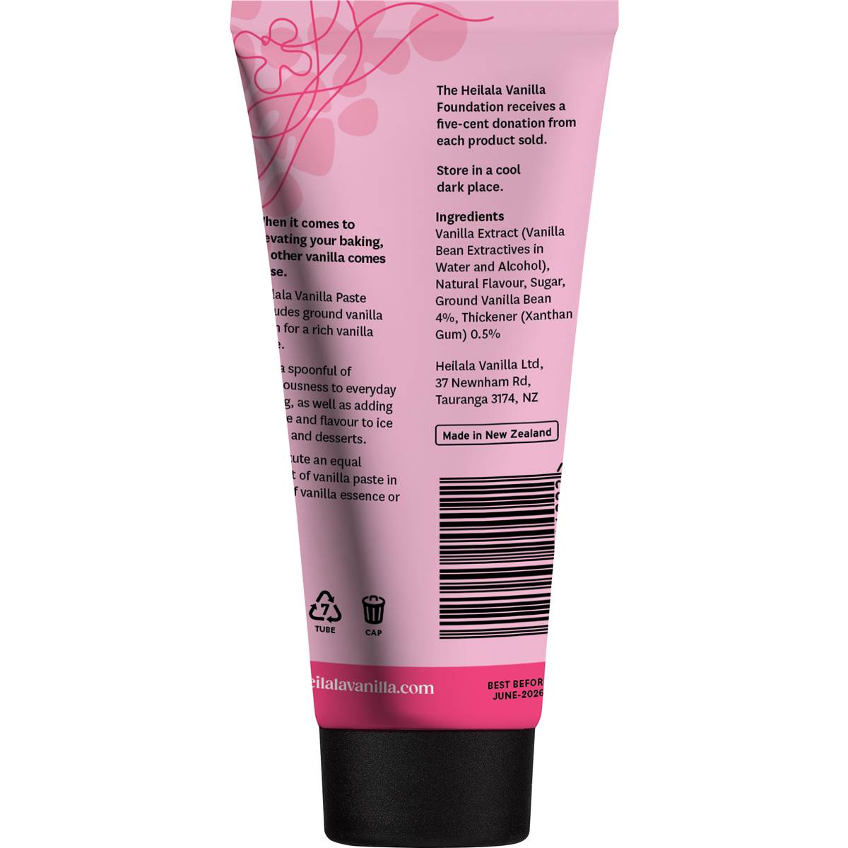 Heilala Baking Blend Vanilla Bean Paste 65g