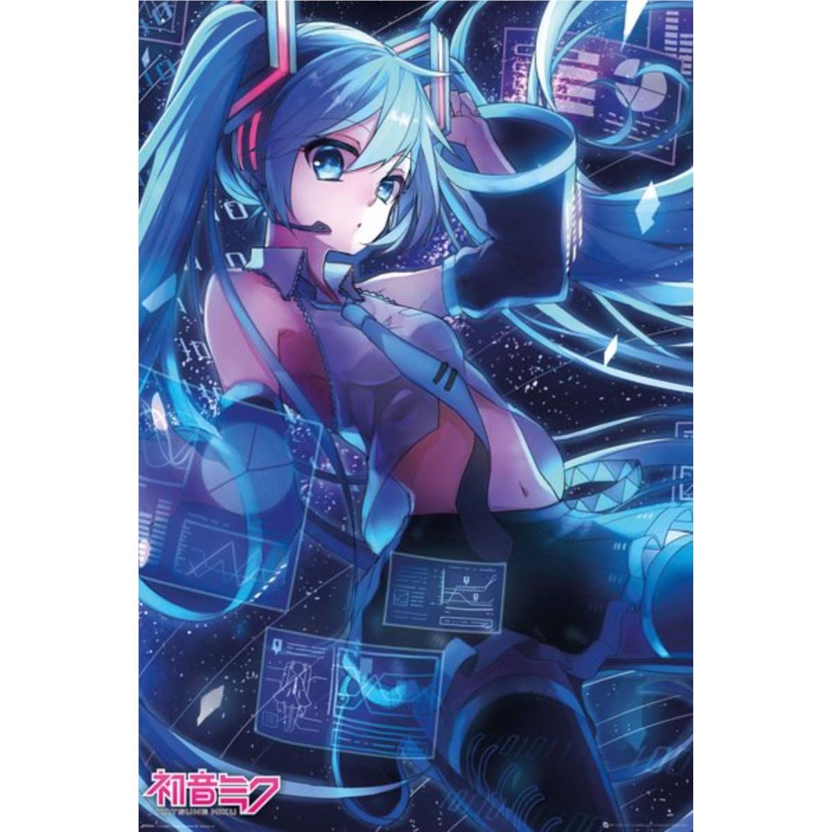 Hatsune Miku - Screen Poster