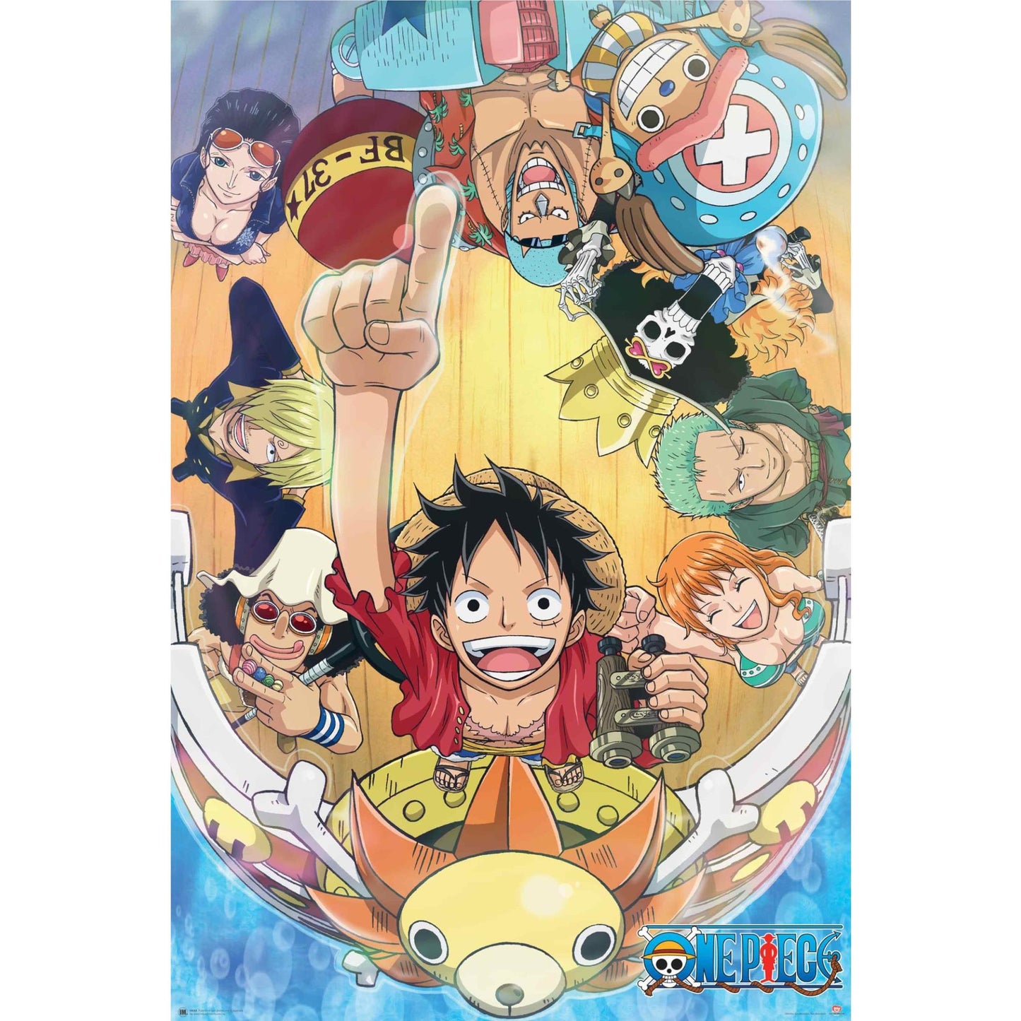 One Piece - Deck Poster