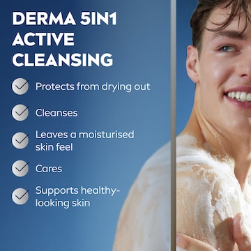 Nivea Men Deep 3 In 1 Shower Gel & Body Wash 500mL