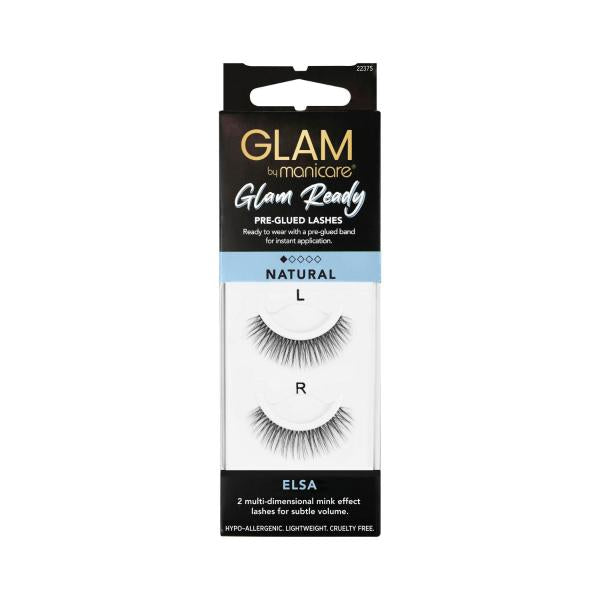 GLAM BY MANICARE PRE GLUED ELSA LASH 1 PACK