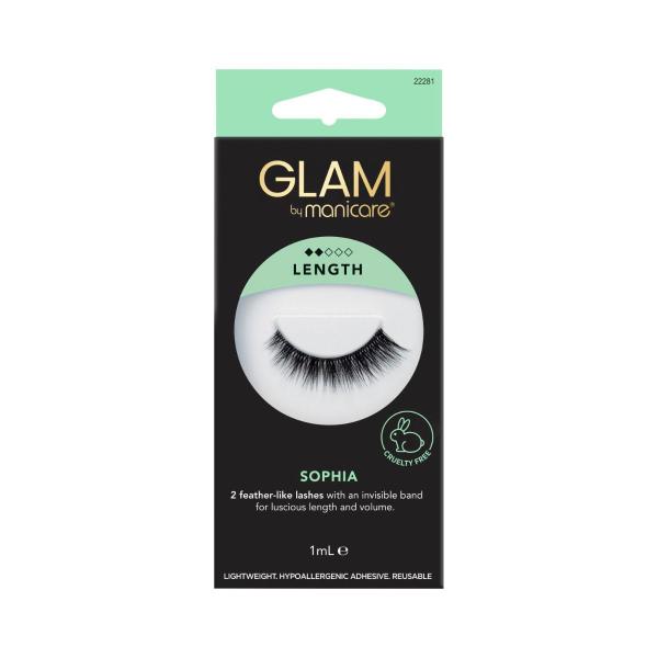 GLAM BY MANICARE SOPHIA LASH 1 PACK