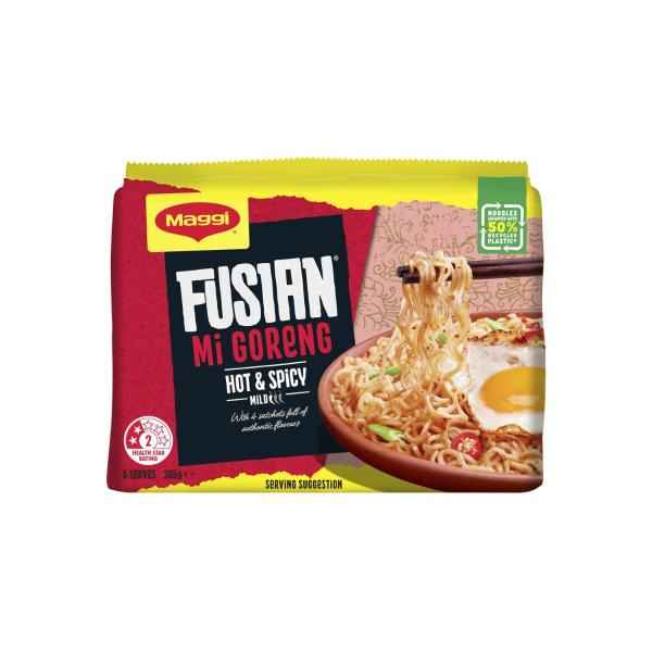 MAGGI MI GORENG HOT & SPICY INSTANT NOODLES 5 PACK