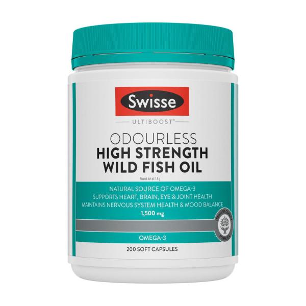 Ultiboost High Strength Odourless Fish Oil Capsules