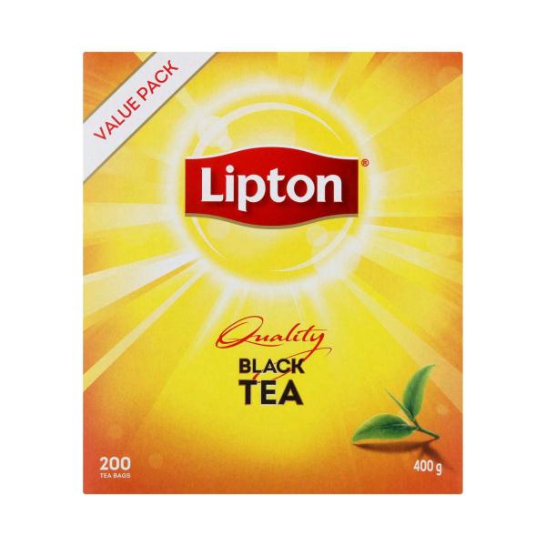 LIPTON QUALITY BLACK TEA BAGS 200 PACK