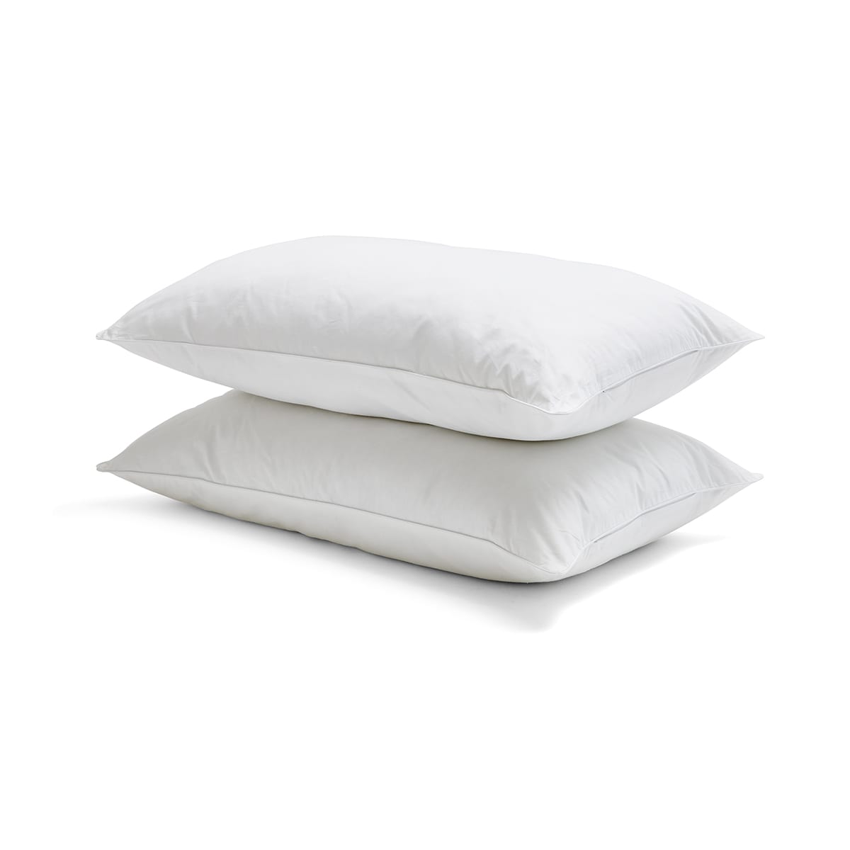 2 Pack Supreme Comfort Pillows - Medium Profile, White