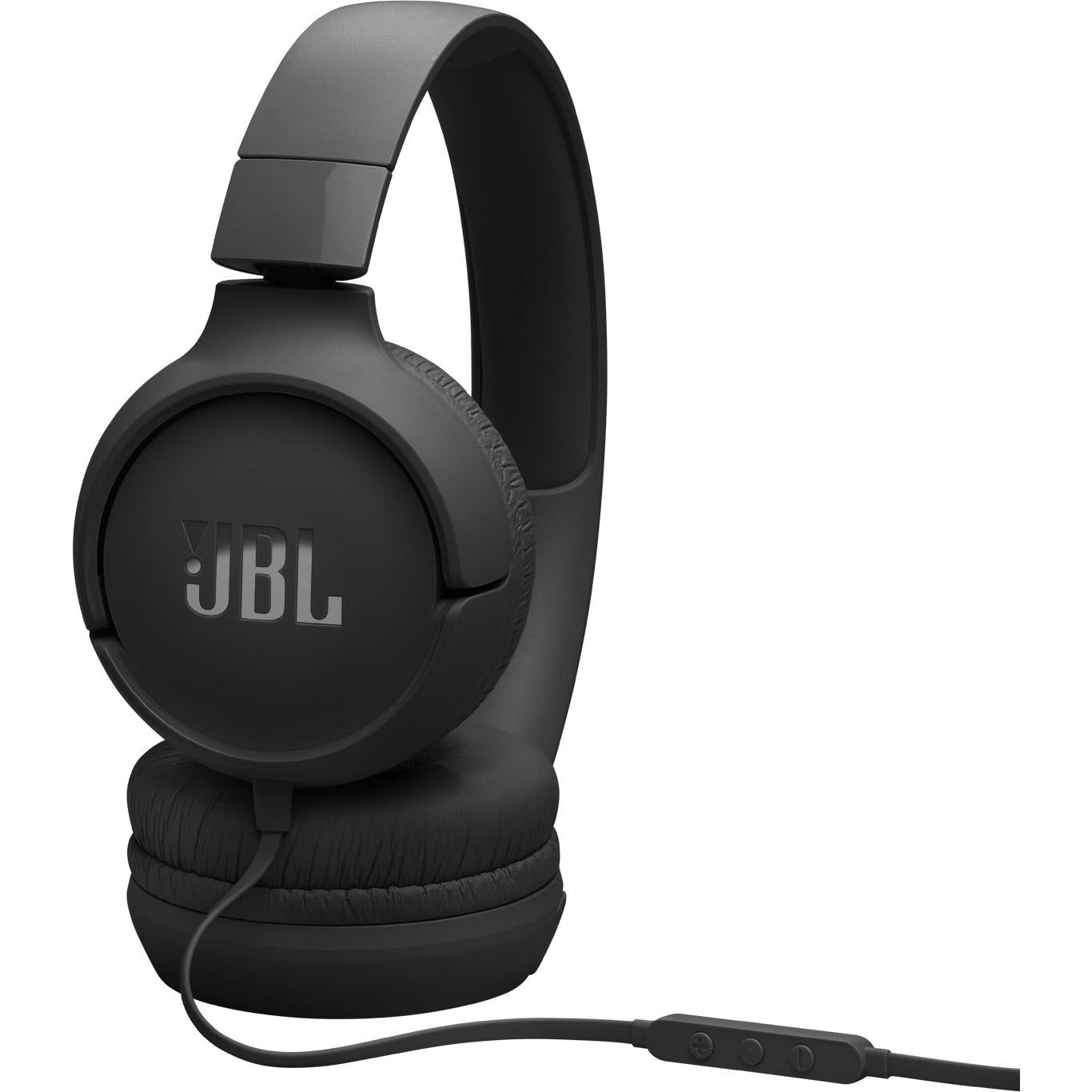 JBL Tune 520C Wired USB-C On-Ear Headphones (Black)