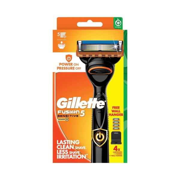 Fusion Power Razor Kit With 4 Blades