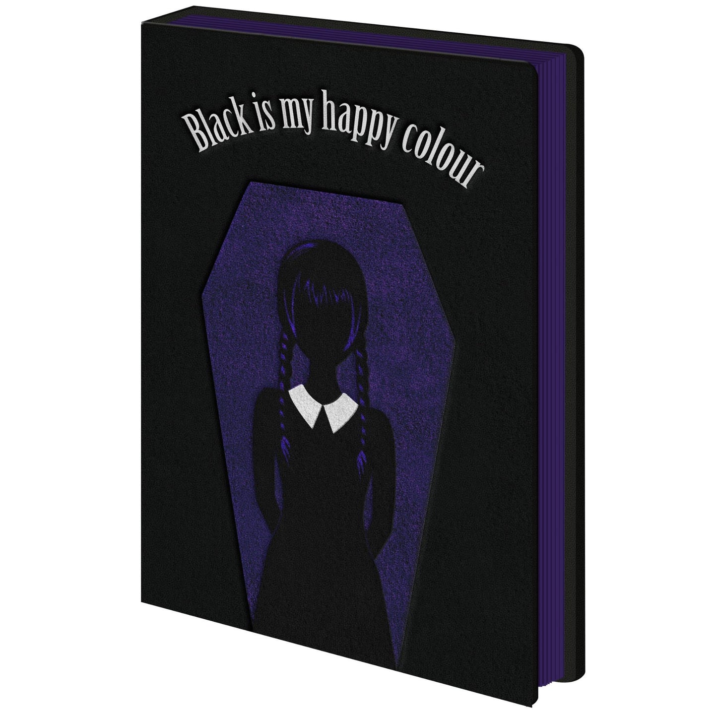 Wednesday - Happy Colour Plush Notebook