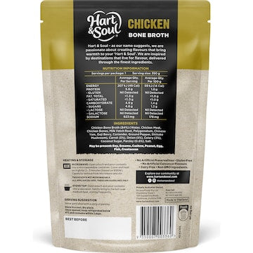 Hart & Soul Chicken Bone Broth Soup 350g