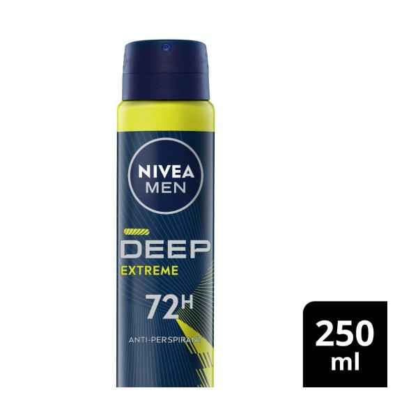 Men Deep Sport Antiperspirant Aerosol Deodorant