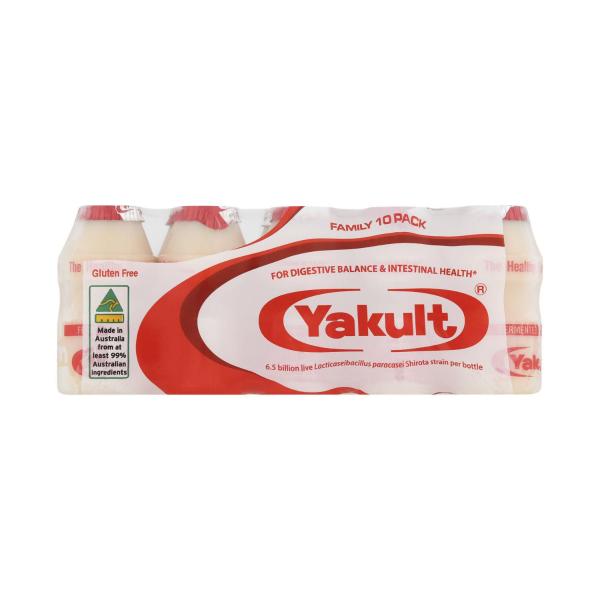 YAKULT PROBIOTIC DRINK 10X65ML 10PK