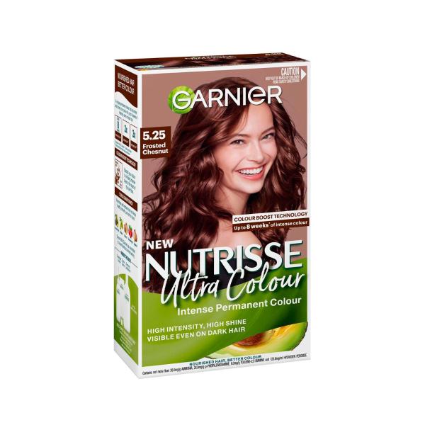 GARNIER NUTRISSE HAIR COLOUR 5.25 FROSTED CHESTNUT 1 PACK