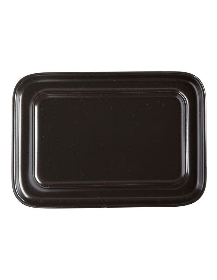 Epicurious Butter Dish Gift Boxed in Black