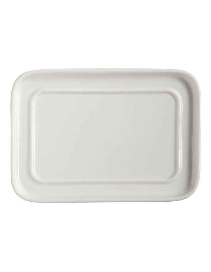 Epicurious Butter Dish Gift Boxed in White