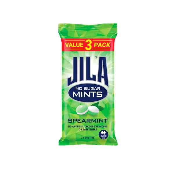 No Sugar Mints Spearmint 3 Pack