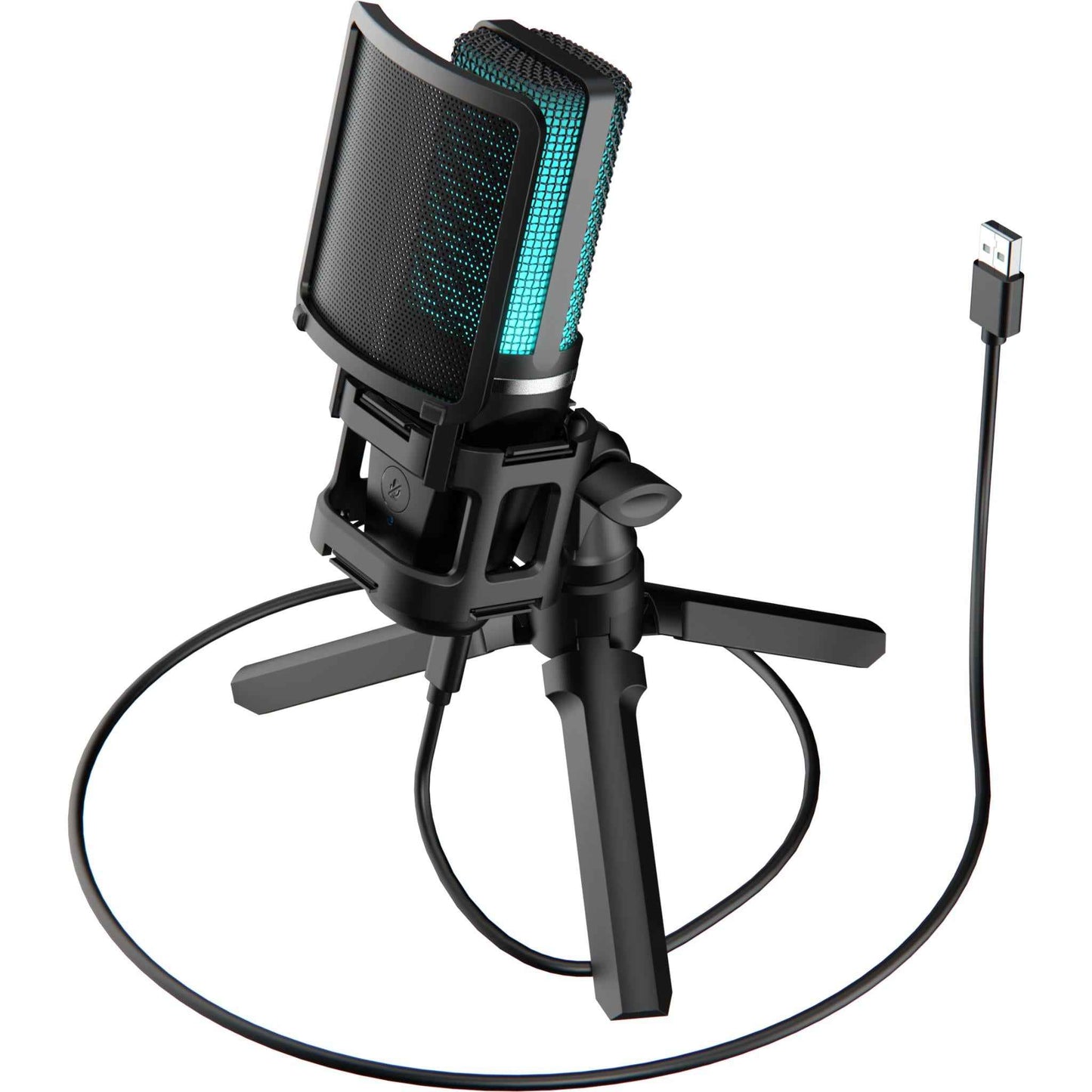 Playmax RGB Black Microphone