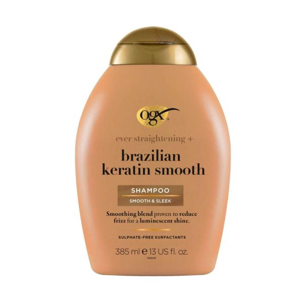 Ever Straightening + Smoothing & Shine Brazilian Keratin Therapy Shampoo For Dull Hair