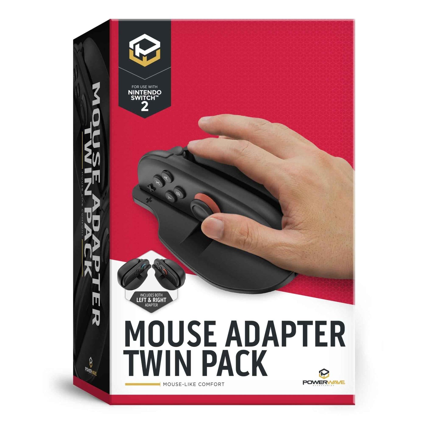 Powerwave Mouse Adapter Twin Pack for Nintendo Switch 2