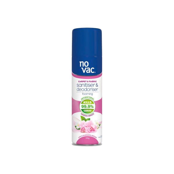 NO VAC CARPET SANITISER & DEODORISER:GARDEN FRESH:.:290 GRAM