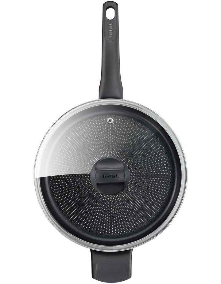 Ultimate Induction Non-Stick Sautepan/Lid 26cm in Black