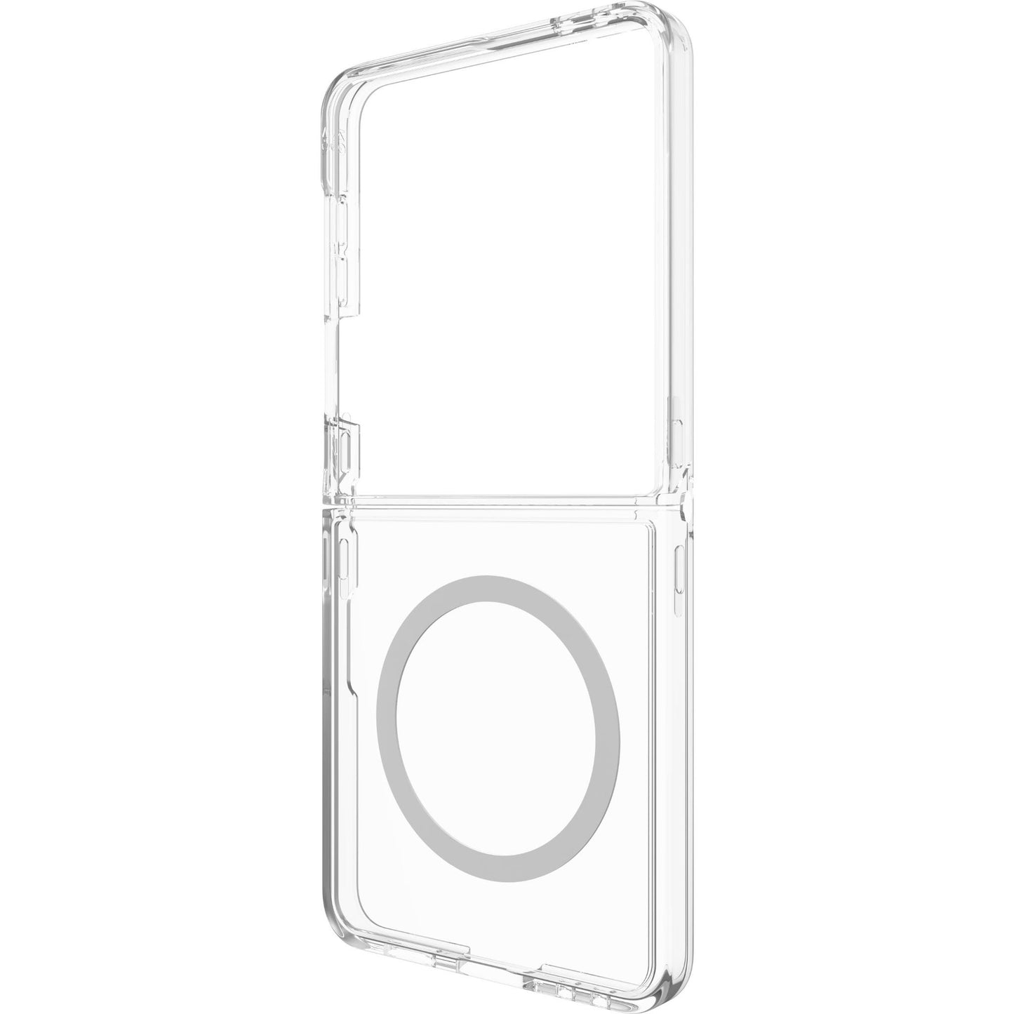 ZAGG Bridgetown Snap Magnetic Case for Galaxy Z Flip7 (Clear)