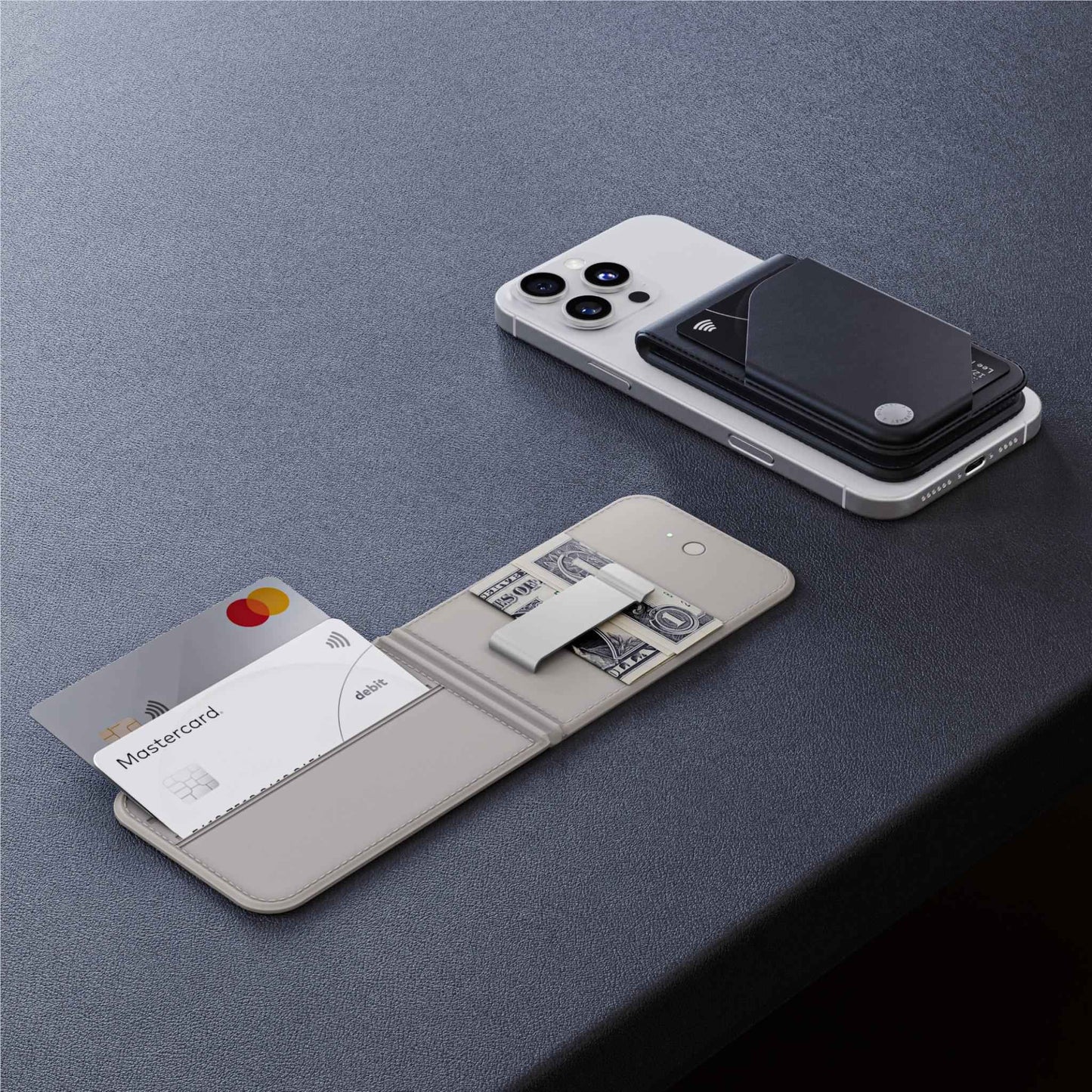 Journey LOC8 VERSA Money Clip MagSafe Finder Wallet and Stand