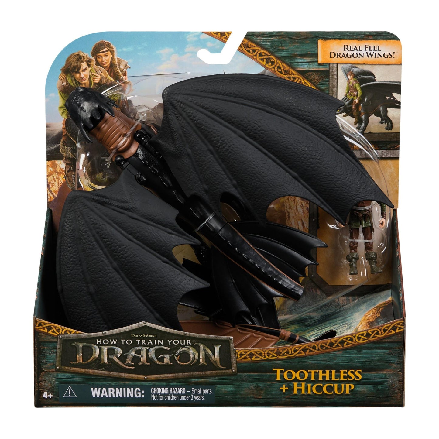 How to Train Your Dragon - Toothless & Hiccup Figures