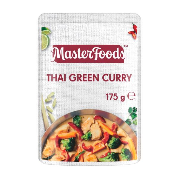 MASTERFOODS RECIPE BASES:GREEN THAI CURRY:.:175 GRAM