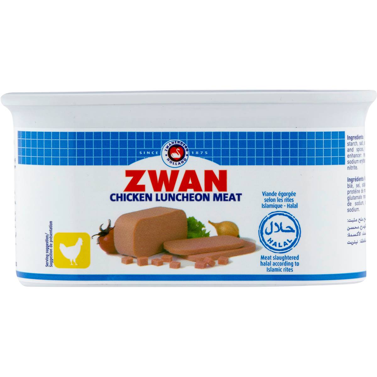 Zwan Chicken Luncheon Meat Halal 200g