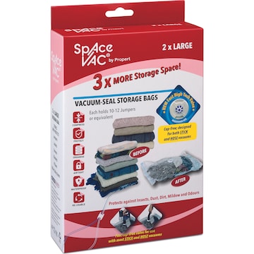 Space Vac Large Storage Bags 2 pack