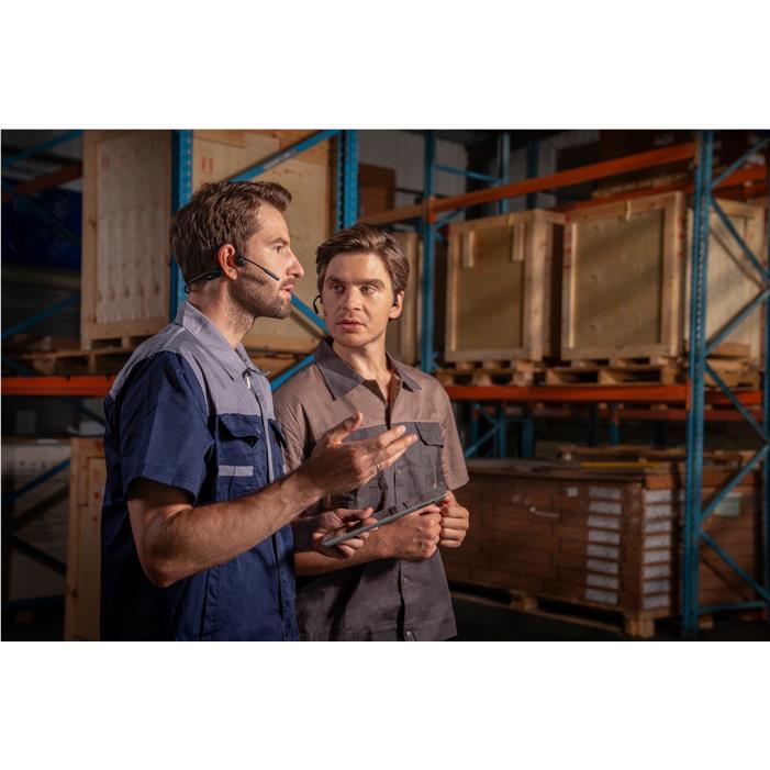 Shokz OpenComm2 Wireless Bluetooth Open-Ear Headphones (Black)