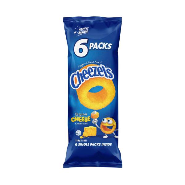CHEEZELS CHEESE CHIPS MULTIPACK 6PK