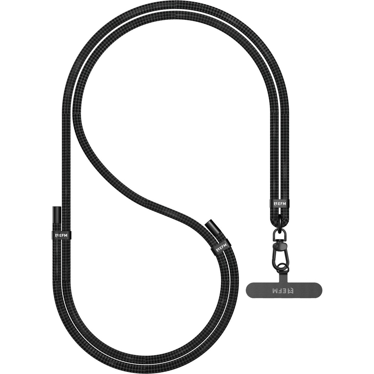 EFM Go Crossbody Phone Lanyard (Black)
