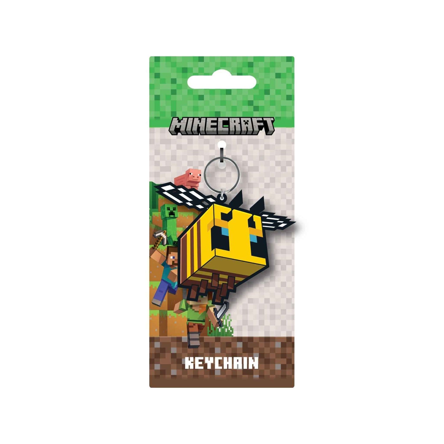 Minecraft - Bee PVC Keyring