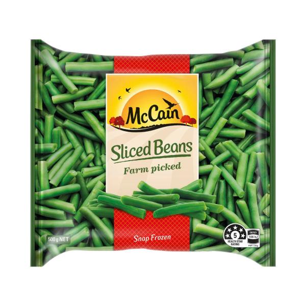 MCCAIN SLICED BEANS 500G