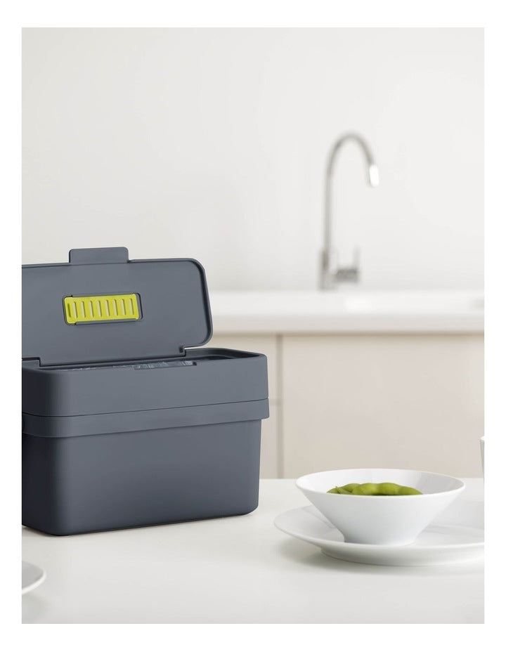 Compo 4 Food Waste Caddy in Graphite